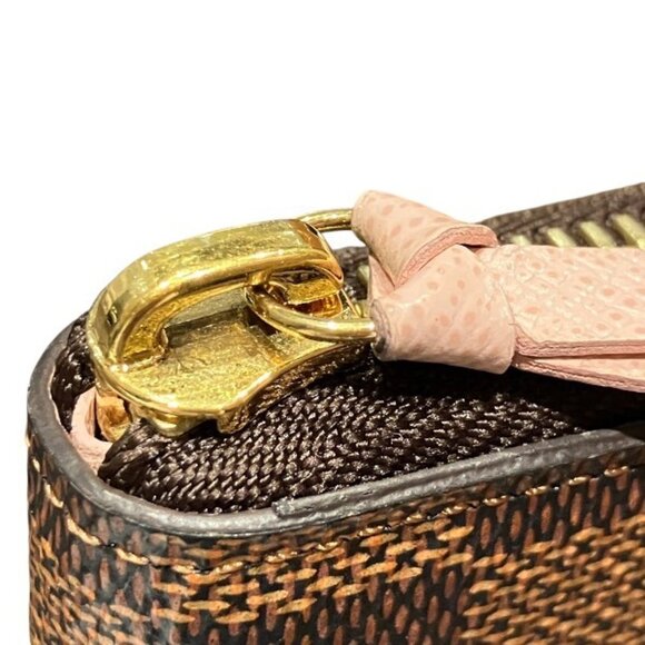 LOUIS VUITTON Brown Damier Wallet - Picture 9 of 9